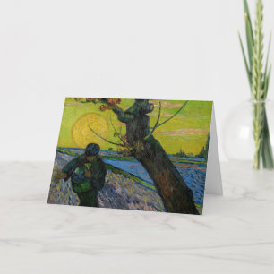 Vincent van Gogh - De Zaaiende Man Kaart