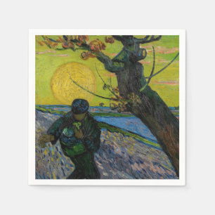 Vincent van Gogh - De Zaaiende Man Servet