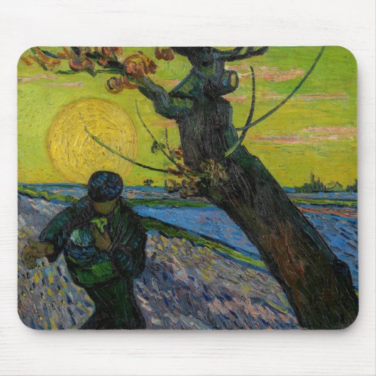 Vincent van Gogh - De Zaaiende Muismat (Voorkant)