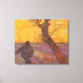 Vincent van Gogh - De Zaaier Canvas Afdruk (Voorkant)