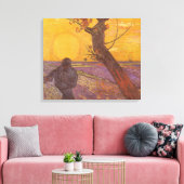 Vincent van Gogh - De Zaaier Canvas Afdruk (Insitu (Woonkamer))