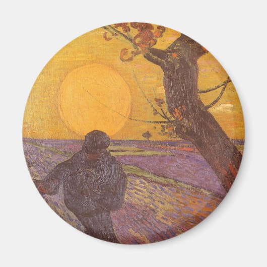 Vincent van Gogh - De Zaaier Magneet (Voorkant)