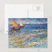 Vincent Van Gogh - De Zee Bij Saintes Maries Briefkaart (Voorkant / Achterkant)