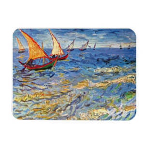 Vincent Van Gogh - De Zee Bij Saintes Maries Magneet