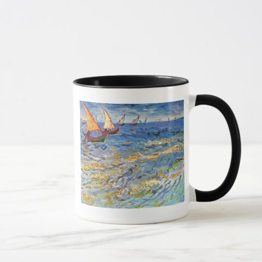 Vincent Van Gogh - De Zee Bij Saintes Maries Mok (Rechts)