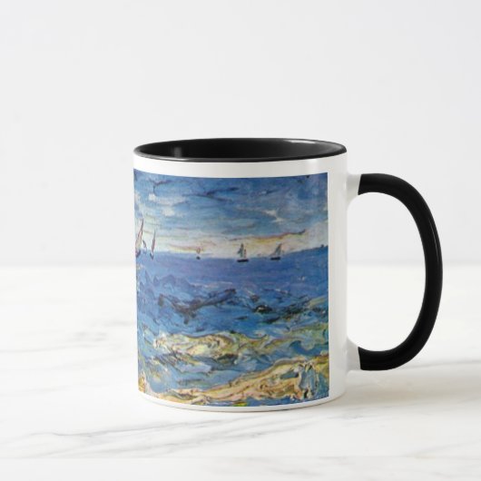 Vincent Van Gogh - De Zee Bij Saintes Maries Mok (Rechts)
