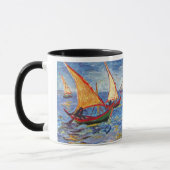 Vincent Van Gogh - De Zee Bij Saintes Maries Mok (Links)