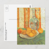 Vincent van Gogh - Decanter en citroenen op een Bo Briefkaart (Voorkant / Achterkant)