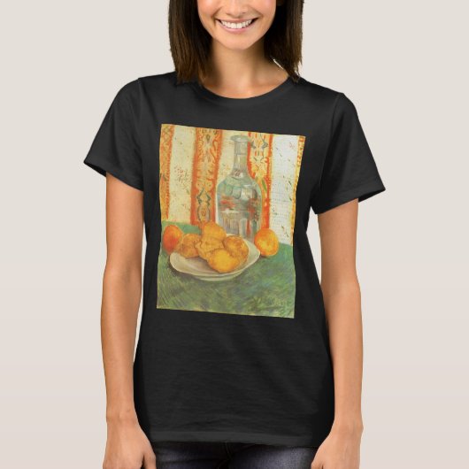 Vincent van Gogh - Decanter en citroenen op een Bo T-shirt (Voorkant)