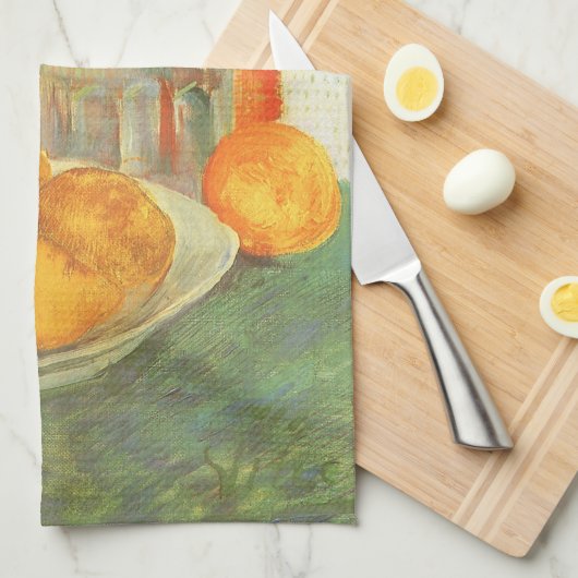 Vincent van Gogh - Decanter en citroenen op een Bo Theedoek (Quarter Fold)