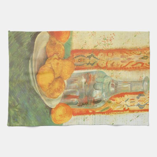 Vincent van Gogh - Decanter en citroenen op een Bo Theedoek (Horizontaal)