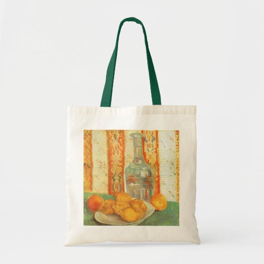 Vincent van Gogh - Decanter en citroenen op een Bo Tote Bag (Voorkant)