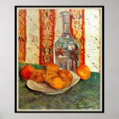 Vincent van Gogh, Decanter en Citroenen Poster (Voorkant)