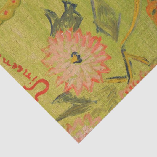 Vincent Van Gogh Decoupage Decoupaging Tissuepapier (Detail)