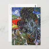 Vincent van Gogh - Doctor Gachets Garden in Auvers Briefkaart (Voorkant / Achterkant)