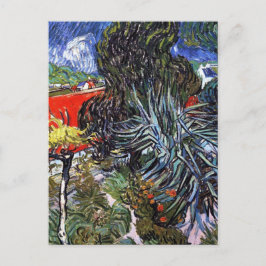 Vincent van Gogh - Doctor Gachets Garden in Auvers Briefkaart