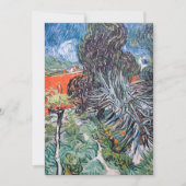 Vincent van Gogh - Doctor Gachet's tuin Bedankkaart (Voorkant)