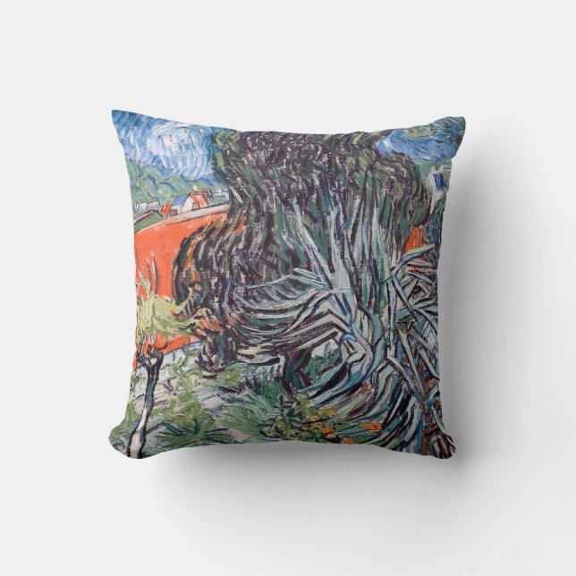 Vincent van Gogh - Doctor Gachet's tuin Kussen (Voorkant)