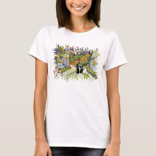 Vincent Van Gogh - Dorpsstraat en trappen T-shirt