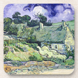 Vincent van Gogh Draagkraan in Cordeville Bier Onderzetter