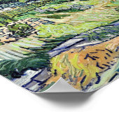 Vincent van Gogh | Draagkraan in Cordeville Poster (Hoek)