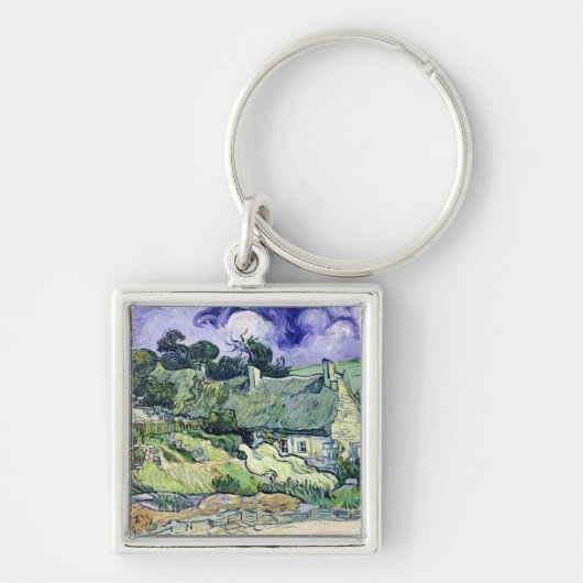 Vincent van Gogh | Draagkraan in Cordeville Sleutelhanger (Voorkant)