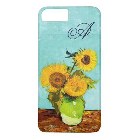 Vincent Van Gogh drie zonnebloemen in een vaas Case-Mate iPhone Case (Achterkant)