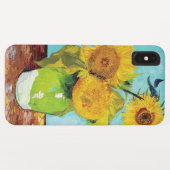 Vincent Van Gogh Drie zonnebloemen in een vaas Case-Mate iPhone Case (Achterkant (horizontaal))