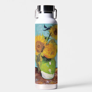Vincent Van Gogh - Drie zonnebloemen in een vaas Waterfles