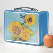 Vincent Van Gogh - Drie zonnebloemen in een Vase (In situ)