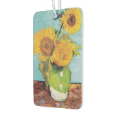 Vincent Van Gogh - Drie zonnebloemen in een Vase Luchtverfrisser (Links)