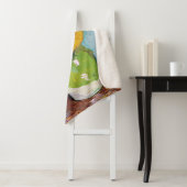 Vincent Van Gogh - Drie zonnebloemen in een Vase Sherpa Deken (In situ)