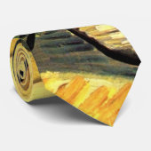 Vincent van Gogh - Een paar leren klompen Stropdas (Opgerold)