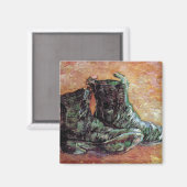 Vincent van Gogh - een paar schoenen Magneet (Voorkant / Achterkant)