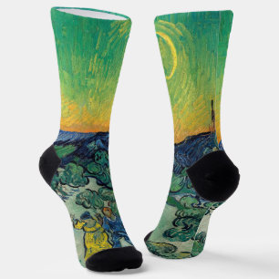 Vincent van Gogh - Een wandeling in de schemering Sokken