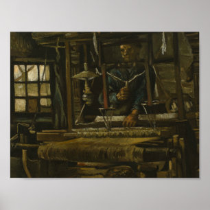 Vincent van Gogh - een Weaver-katoen Poster