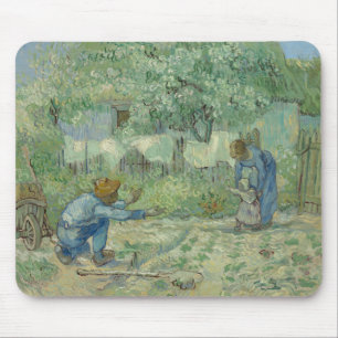 Vincent van Gogh - Eerste stappen na Millet Muismat