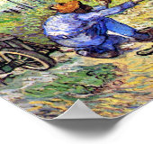 Vincent Van Gogh - eerste stappen - Vaderdag art Poster (Hoek)