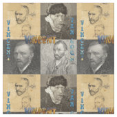 Vincent Van Gogh Fabric Stof (Close Up)