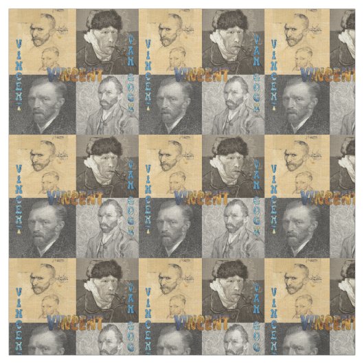 Vincent Van Gogh Fabric Stof (Swatch)