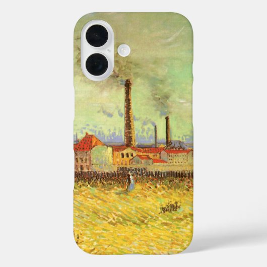 Vincent van Gogh - Fabrieken bij Asnières Case-Mate iPhone Case (Achterkant)