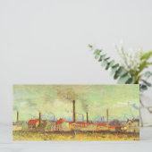 Vincent van Gogh - Fabrieken in Asnieres (Staand voorkant)