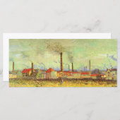 Vincent van Gogh - Fabrieken in Asnieres (Voorkant / Achterkant)