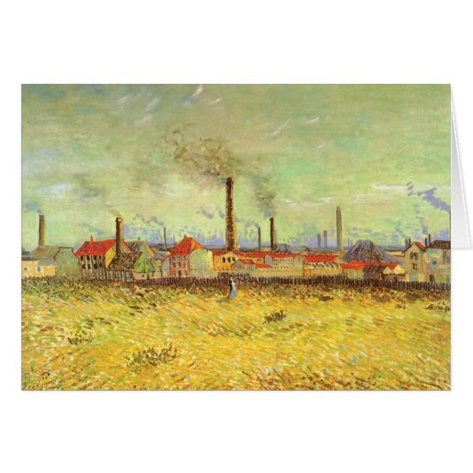 Vincent van Gogh - Fabrieken in Asnieres (Voorkant Horizontaal)