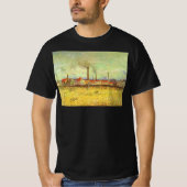 Vincent van Gogh - Fabrieken in Asnieres T-shirt (Voorkant)