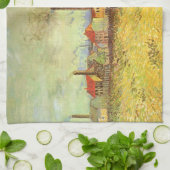 Vincent van Gogh - Fabrieken in Asnieres Theedoek (Gevouwen)