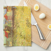 Vincent van Gogh - Fabrieken in Asnieres Theedoek (Quarter Fold)