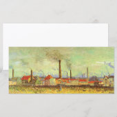 Vincent van Gogh - Fabrieken te Asnières (Voorkant / Achterkant)