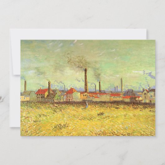 Vincent van Gogh - Fabrieken te Asnières (Voorkant)