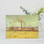 Vincent van Gogh - Fabrieken te Asnières (Staand voorkant)